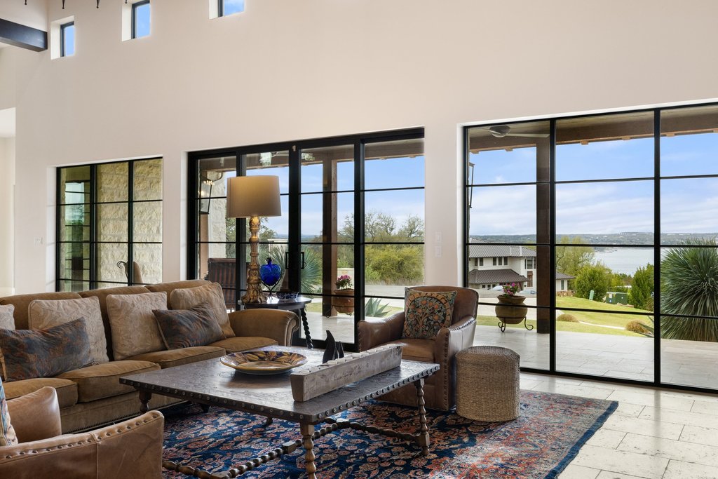 4001 Tejon Circle Austin, TX 78734 - Photo 18 of 40 a living room with furniture and a large window