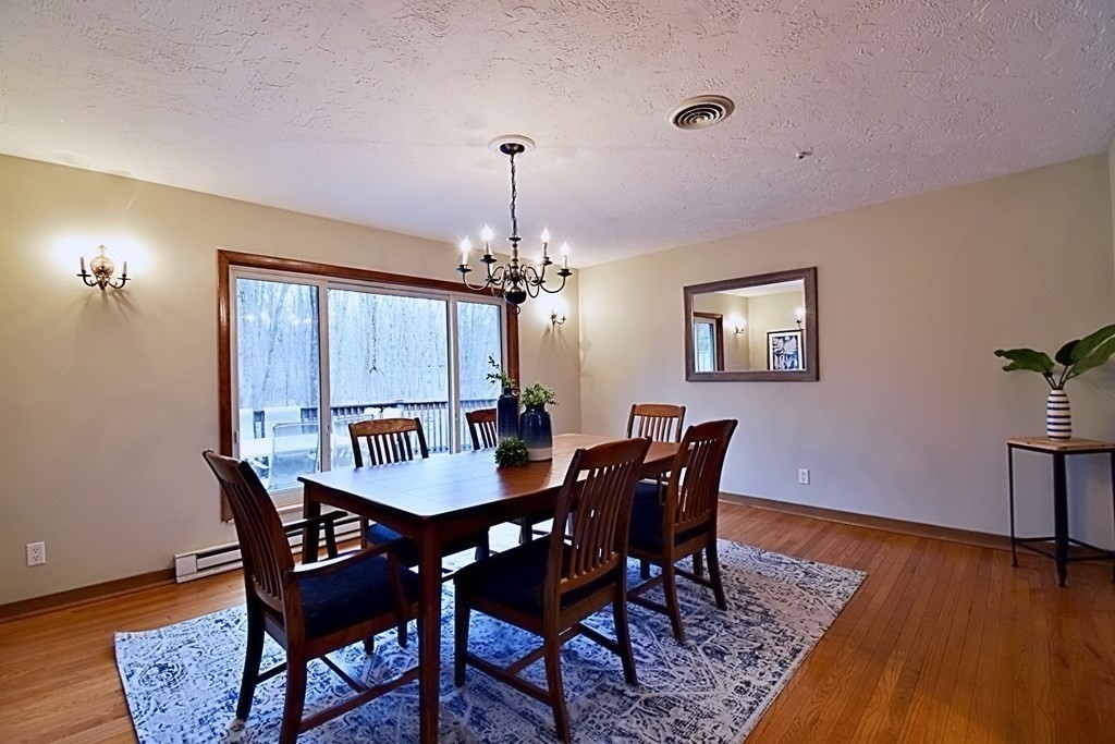 8 McCarthy Circle Framingham, MA 01702 - Photo 12 of 42 a view of a dining room with furniture window and wooden floor