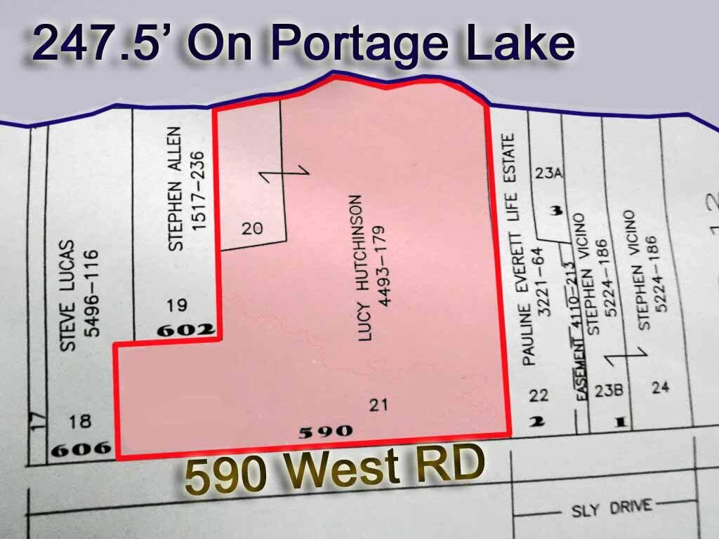 590 W Road Portage, ME 04768 - Photo 9 of 136 plat-map-portage-lake