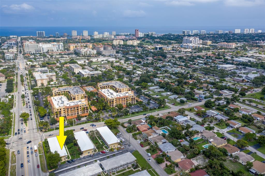 11 Southwest 4th Avenue, Unit 10 Boca Raton, FL 33432 - Photo 31 of 32 an aerial view of city