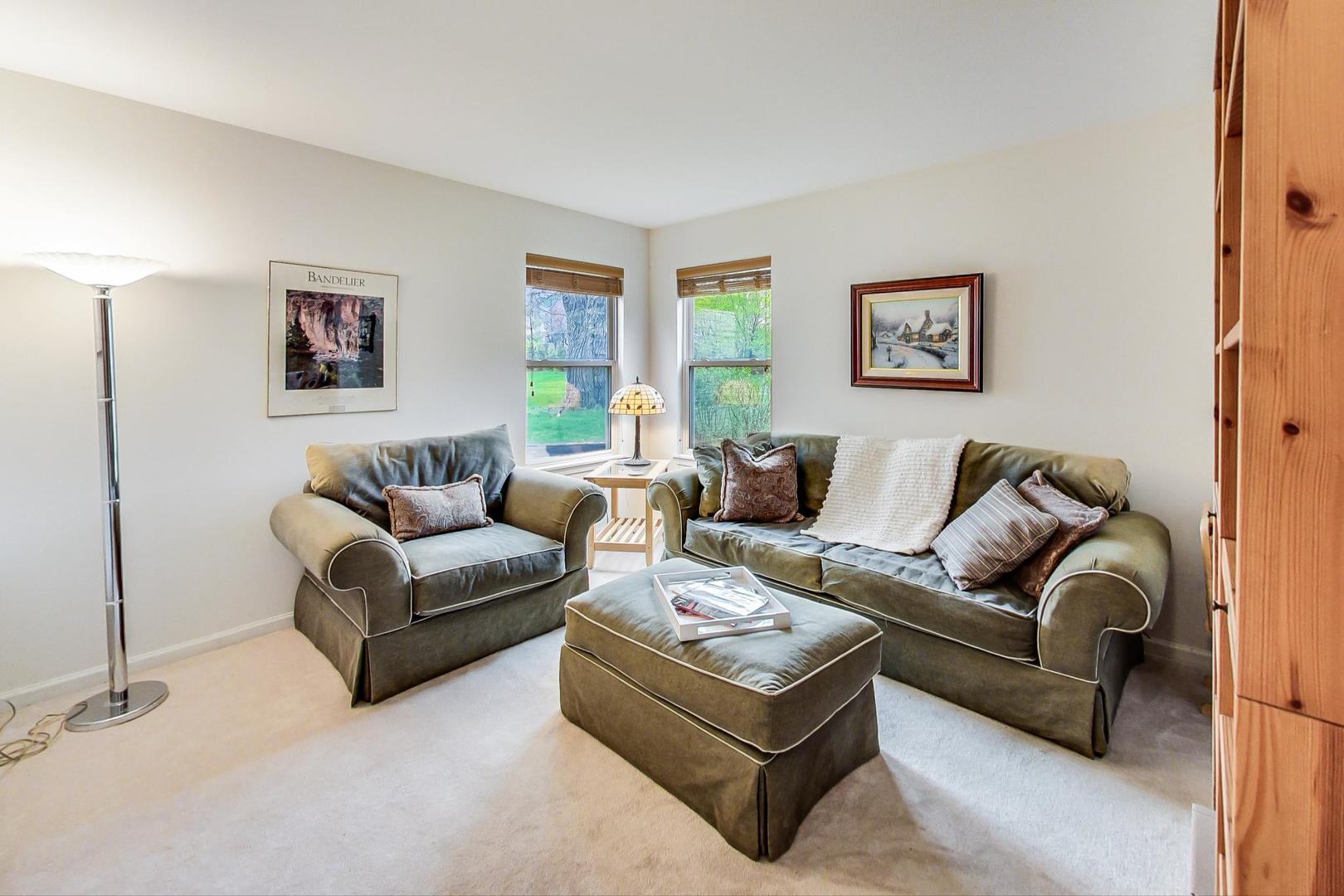 8052 Orchard Commons West Long Grove, IL 60060 - Photo 13 of 32 a living room with furniture and a wall painting