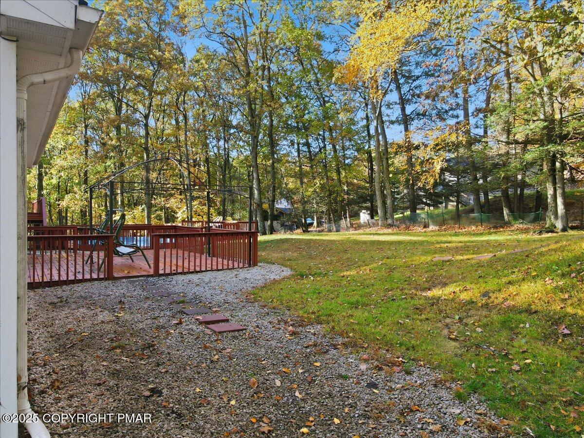 349 Bumble Bee Pass Cresco, PA 18326 - Photo 83 of 109 a view of a yard with large trees