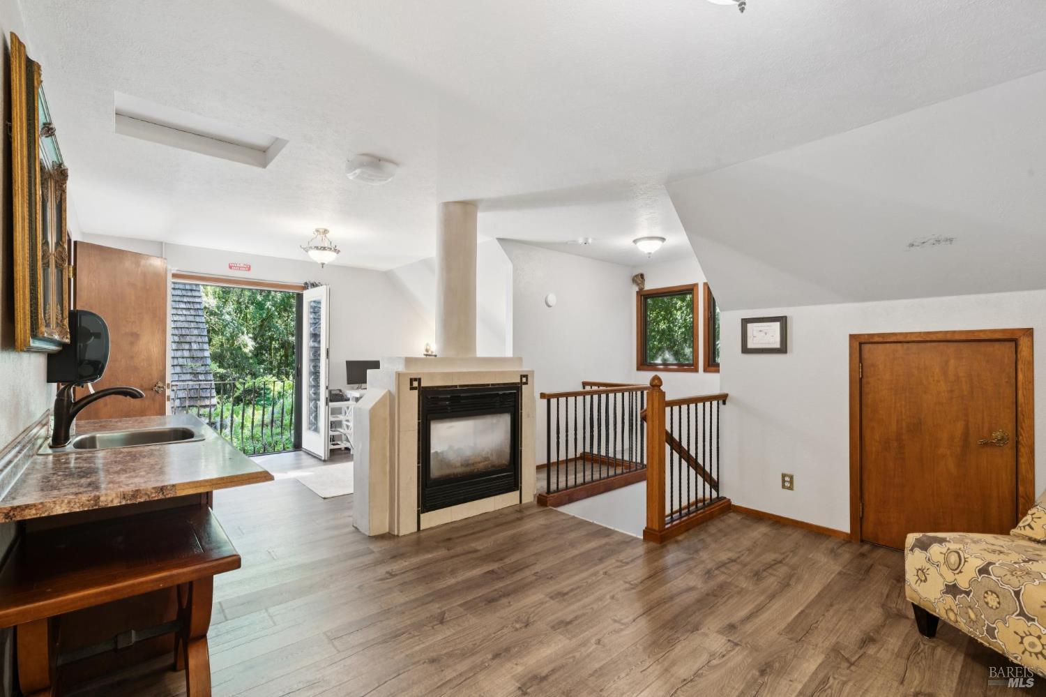 11910 Graton Road Sebastopol, CA 95472 - Photo 78 of 81 a view of a livingroom with furniture and a fireplace