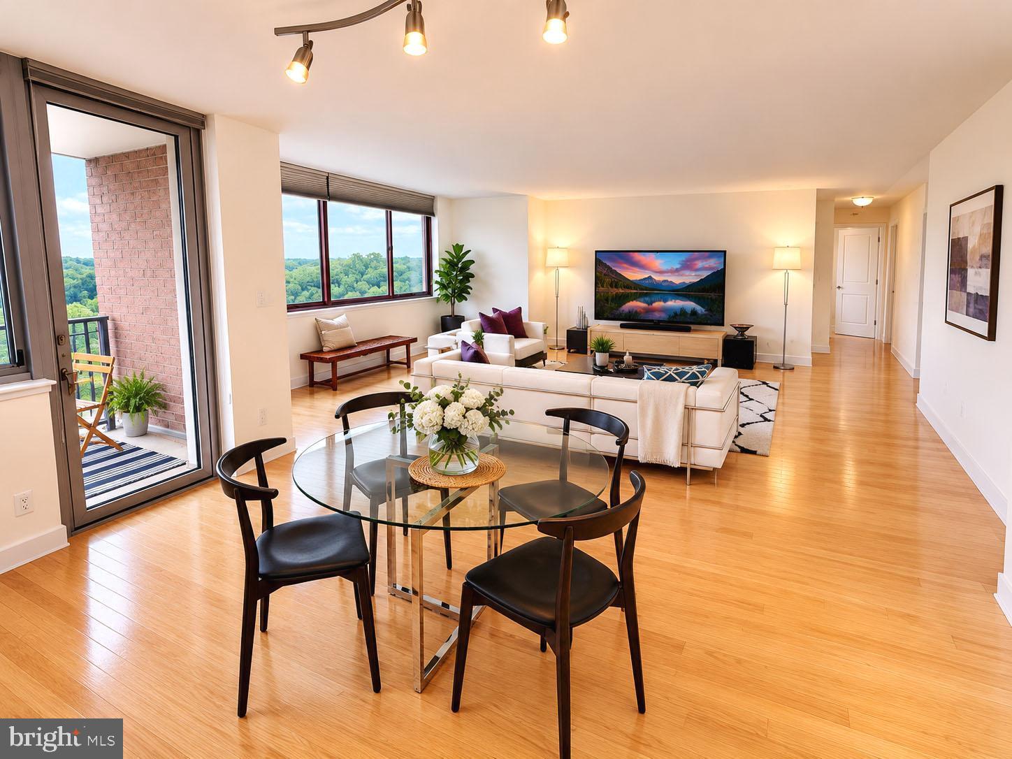 1220 Blair Mill Road, Unit 905 Silver Spring, MD 20910 - Photo 1 of 30 Open Concept w/door to balcony. VirtuallyStaged