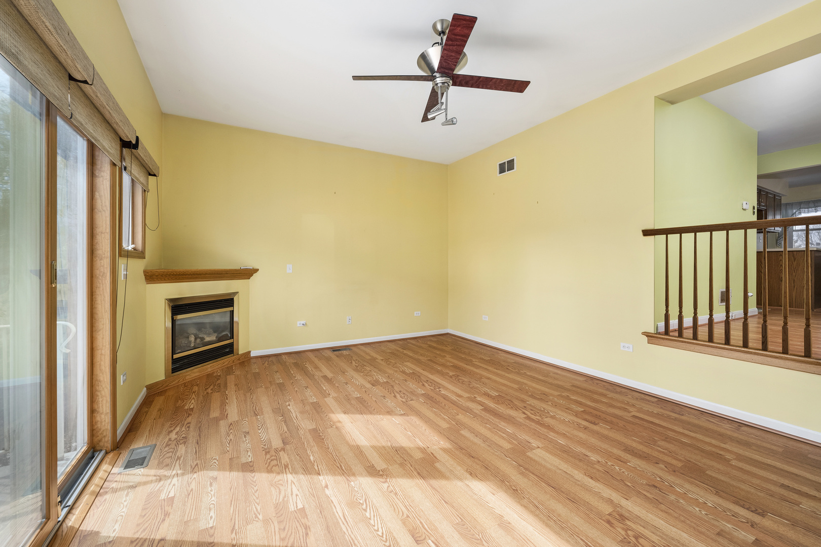 349 East Quincy Street Riverside, IL 60546 - Photo 13 of 26 a view of a hallway with a fireplace