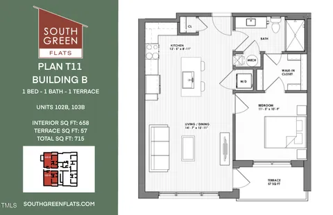 $331,500 | 130 Two Hills Drive, Unit 102B, Carrboro, NC 27510
