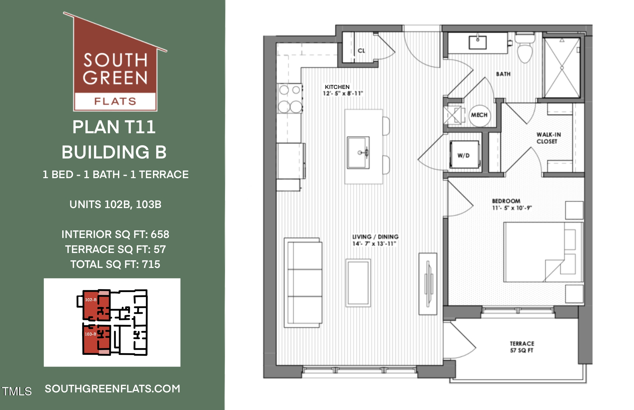 130 Two Hills Drive, Unit 102B Carrboro, NC 27510 - Photo 18 of 18 Gallery Image 18