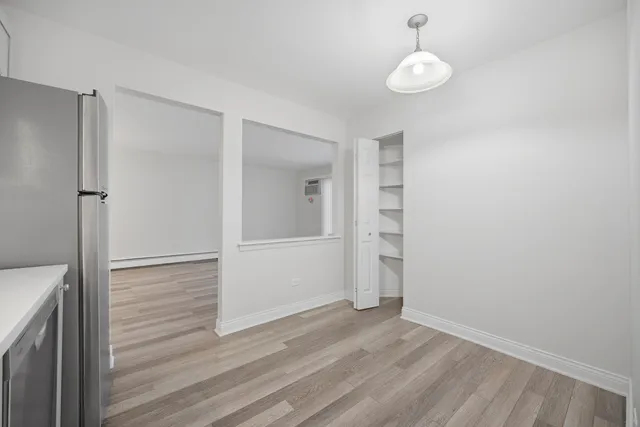 wooden floor in an empty room