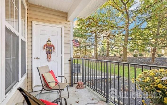 110 Kyle Way Ewing, NJ 08628 - Photo 35 of 39 a view of a balcony with chairs