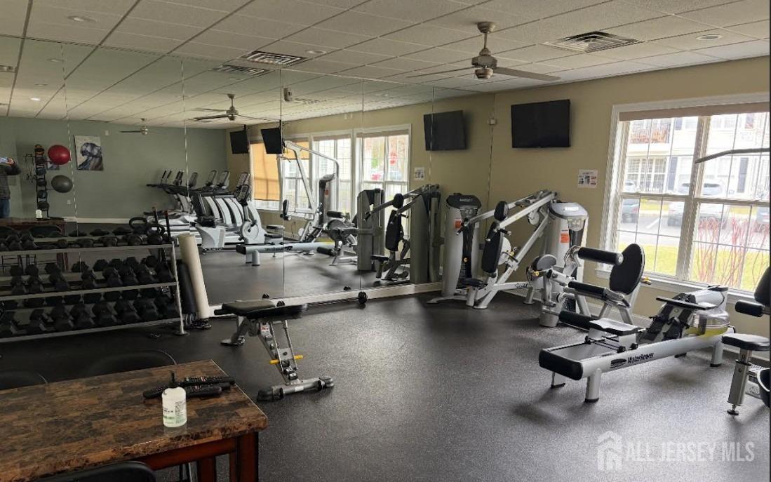 110 Kyle Way Ewing, NJ 08628 - Photo 38 of 39 a view of a room with gym equipment