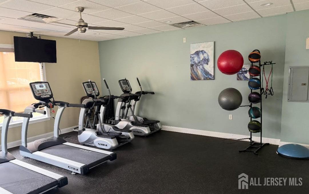 110 Kyle Way Ewing, NJ 08628 - Photo 39 of 39 a room with gym equipment