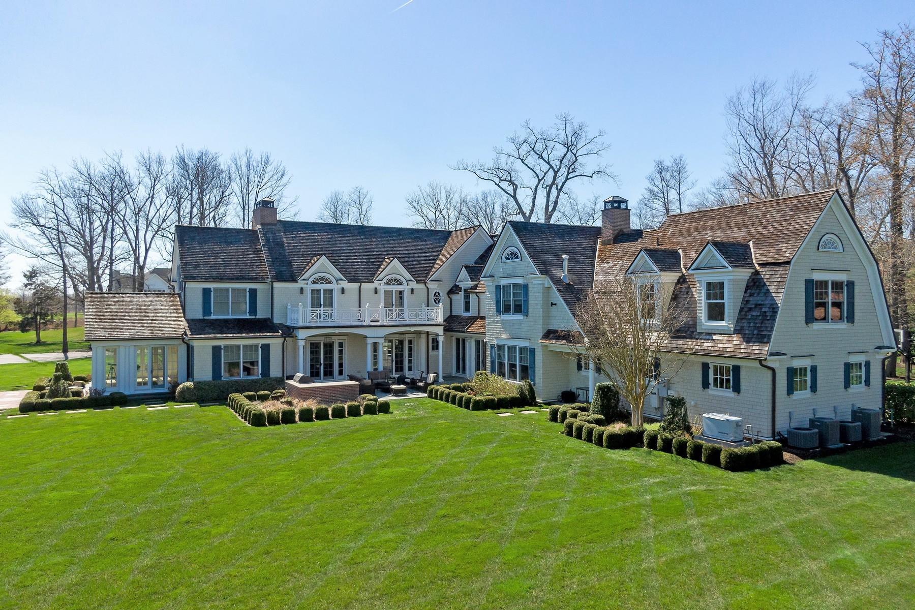 a view of a house with a big yard