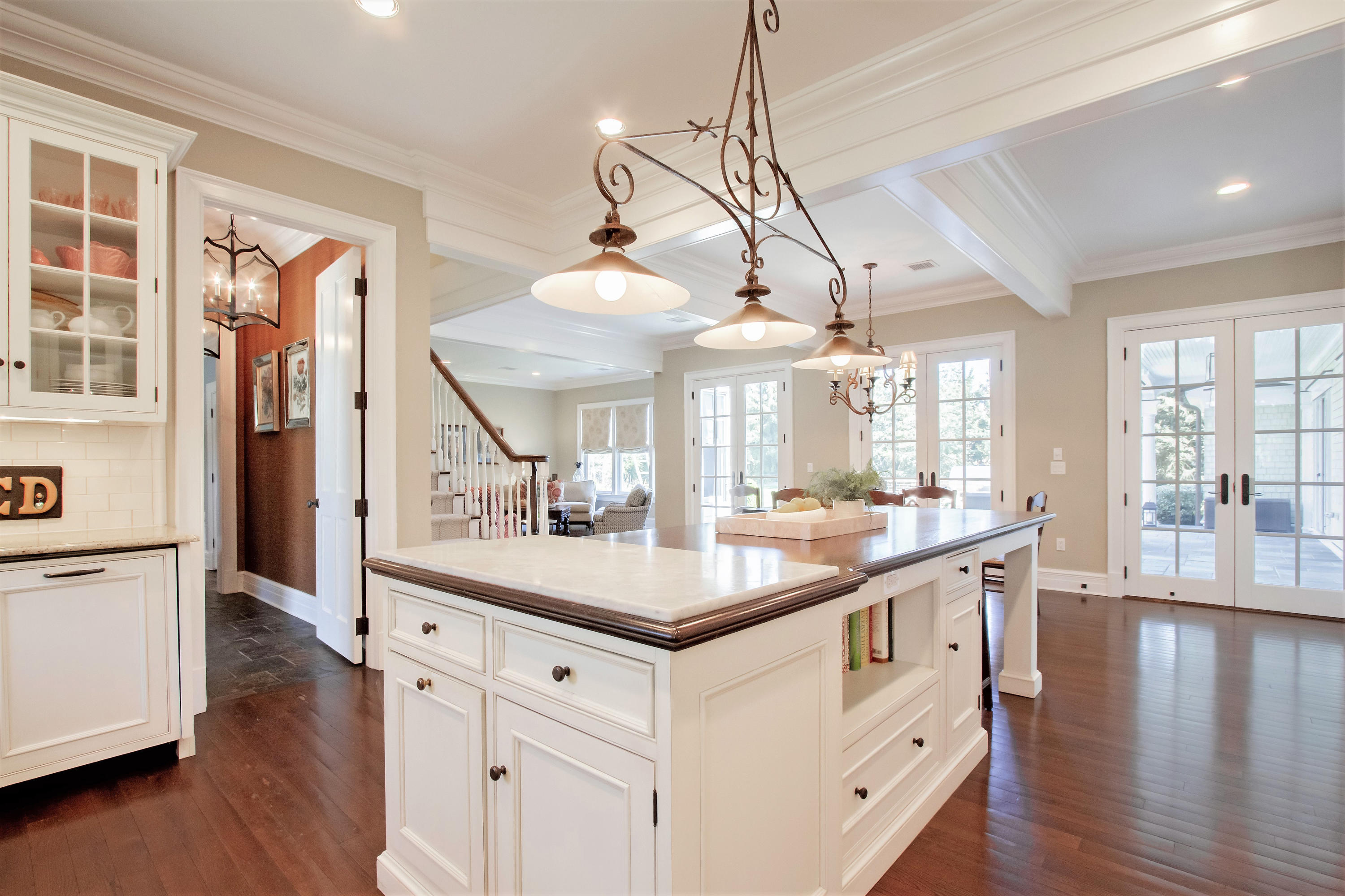 21 Conover Lane Rumson, NJ 07760 - Photo 17 of 40 a room with counter space wooden floor and windows