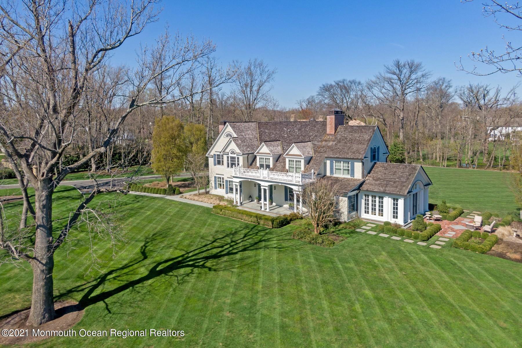 21 Conover Lane Rumson, NJ 07760 - Photo 38 of 40 a view of a house with a big yard