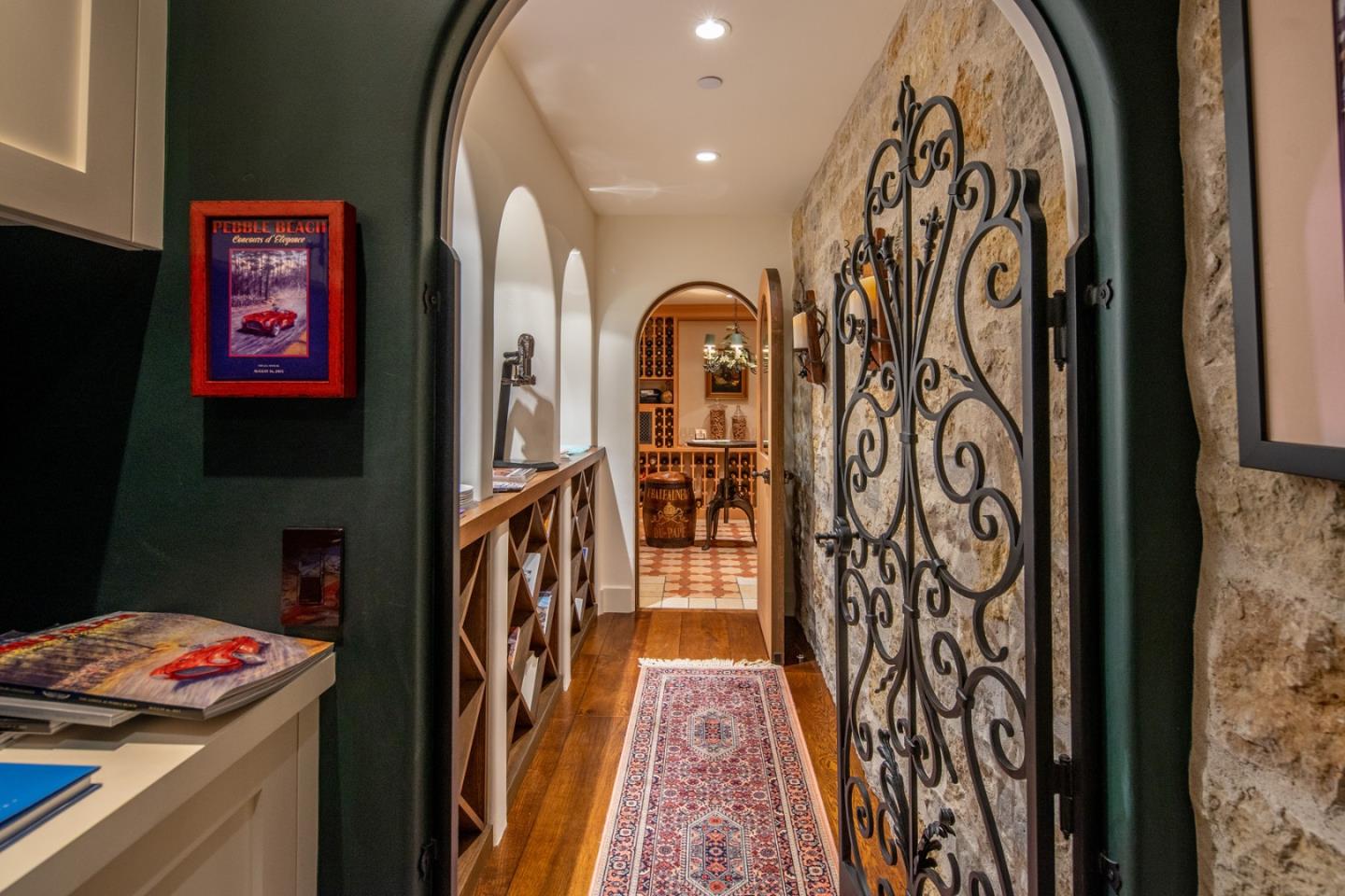 1565 Riata Road Pebble Beach, CA 93953 - Photo 20 of 23 a view of an entryway with wooden floor