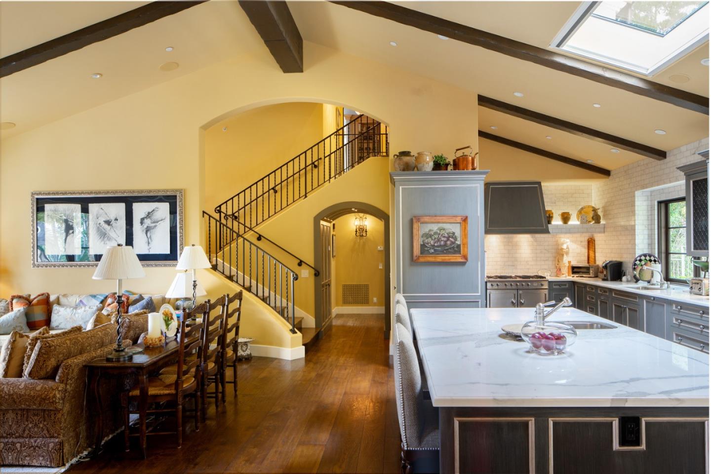 1565 Riata Road Pebble Beach, CA 93953 - Photo 9 of 23 a dining room with furniture and wooden floor