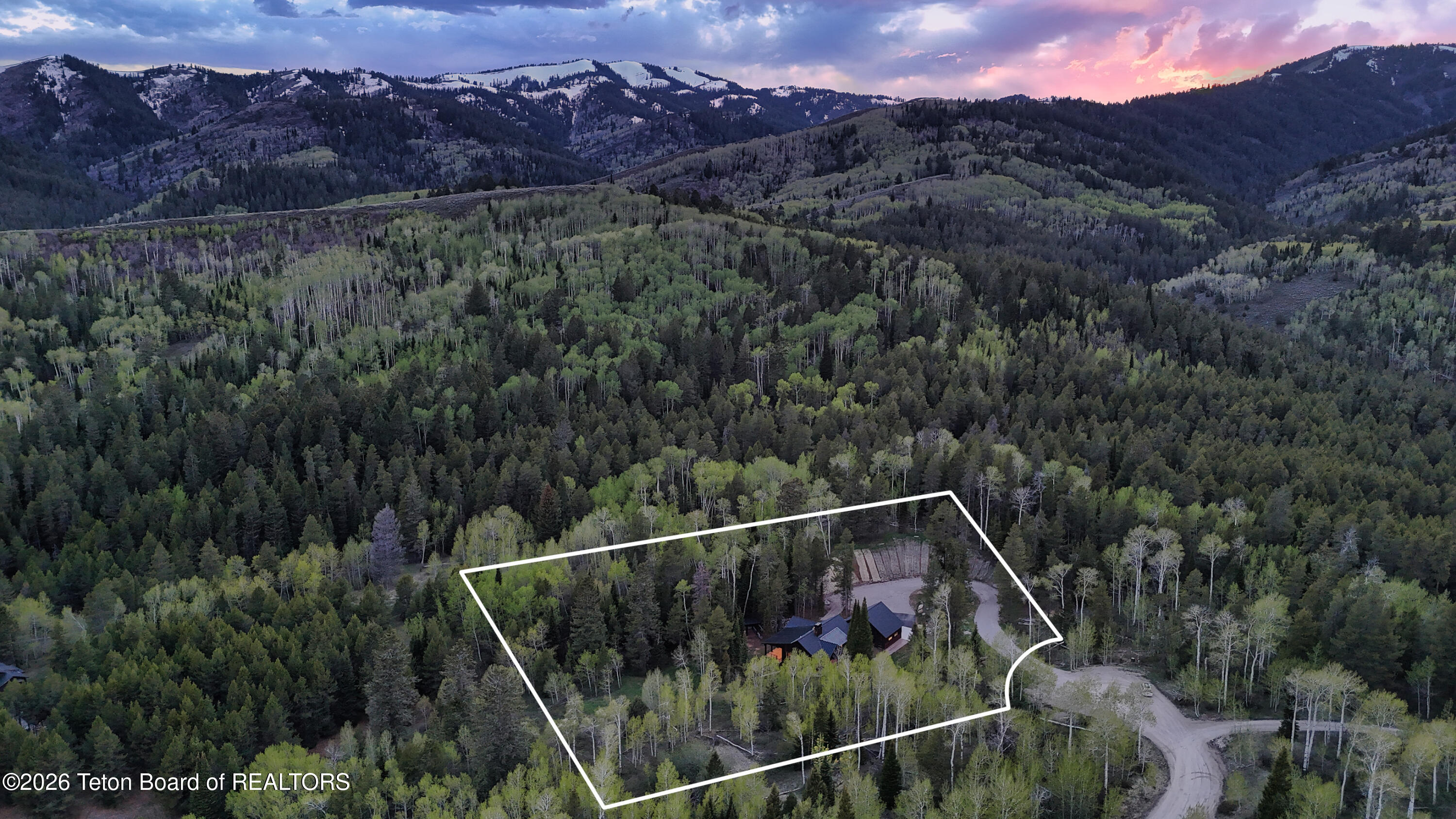 5727 Forest Ridge Road Victor, ID 83455 - Photo 66 of 76 View of Big Hole Mountains to the West