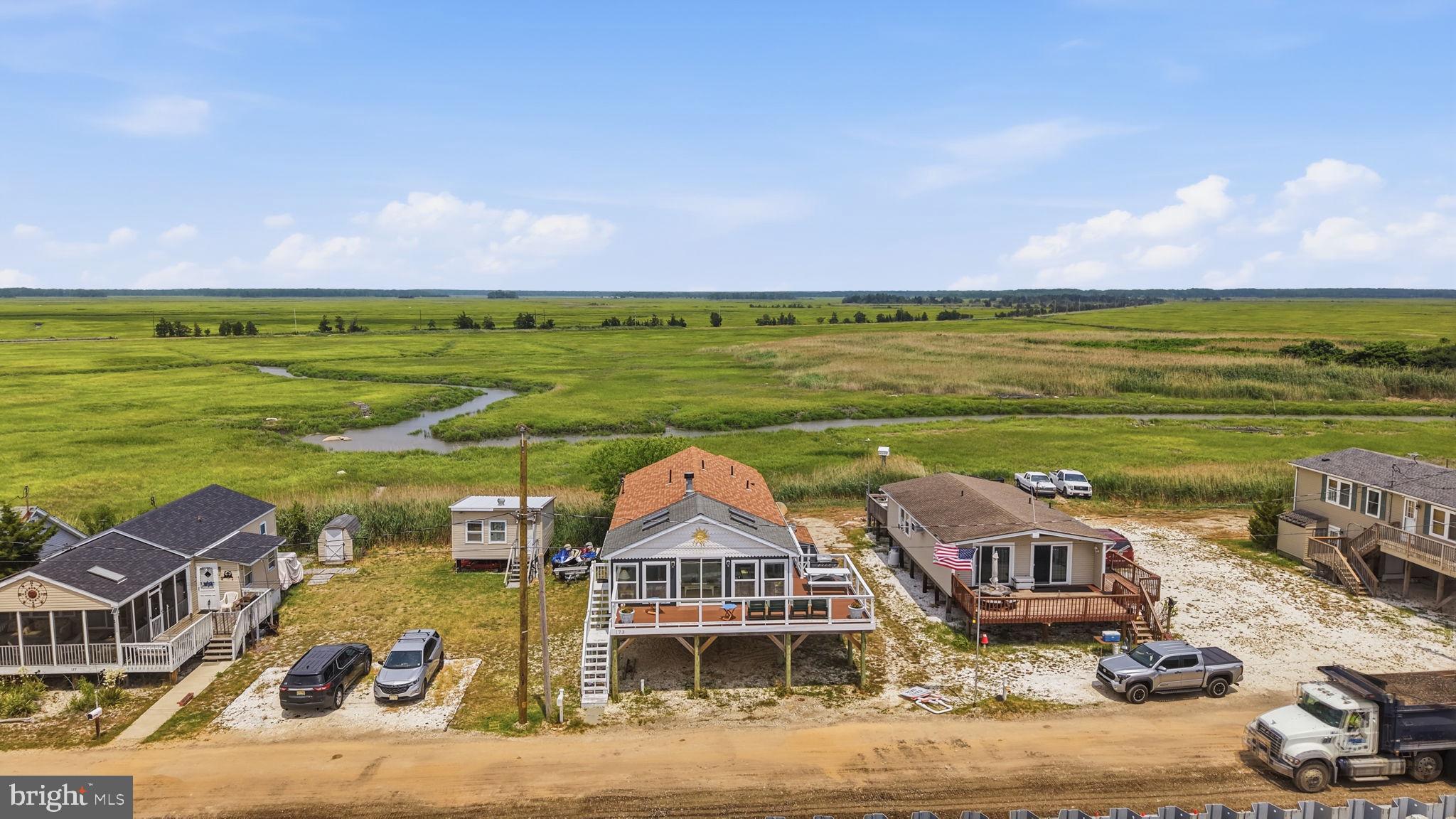 173 Cove Road Newport, NJ 08345 - Photo 53 of 72 an aerial view of residential houses with outdoor space