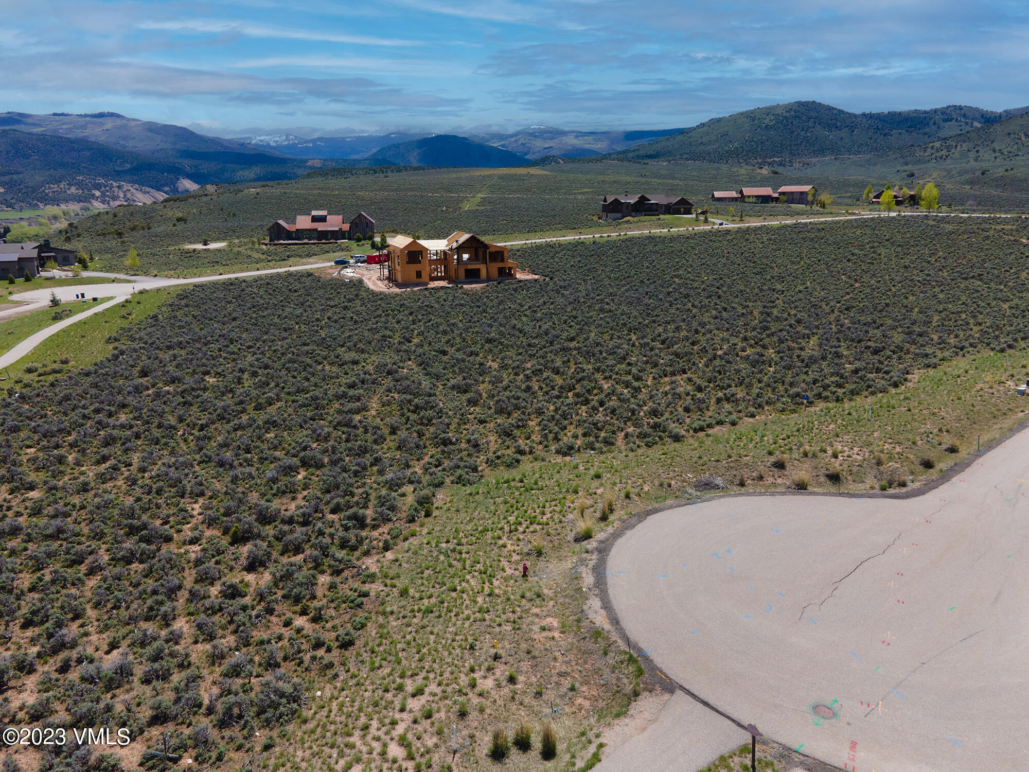 100 Prospect Peak Road Eagle, CO 81631 - Photo 14 of 63 an aerial view of a house with a yard