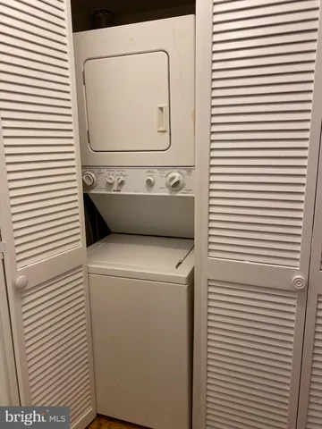 a workspace with wooden floor