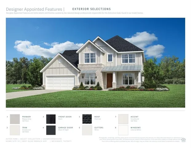 $839,000 | 6837 Olive Br Avenue, McKinney, TX 75071