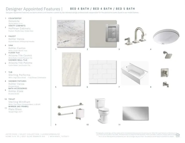 $839,000 | 6837 Olive Br Avenue, McKinney, TX 75071