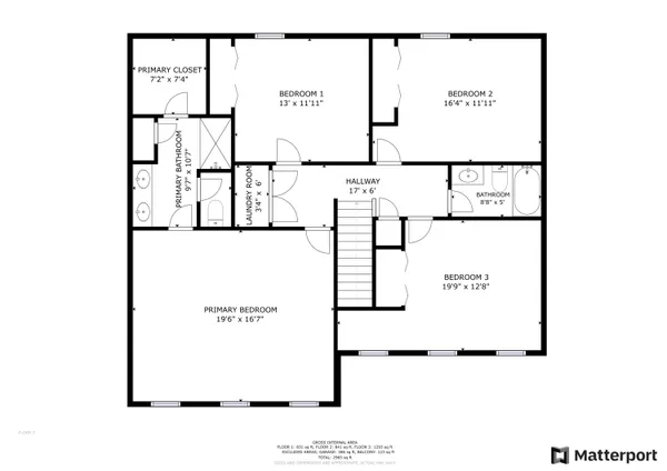 a picture of a room with a floor in a white building