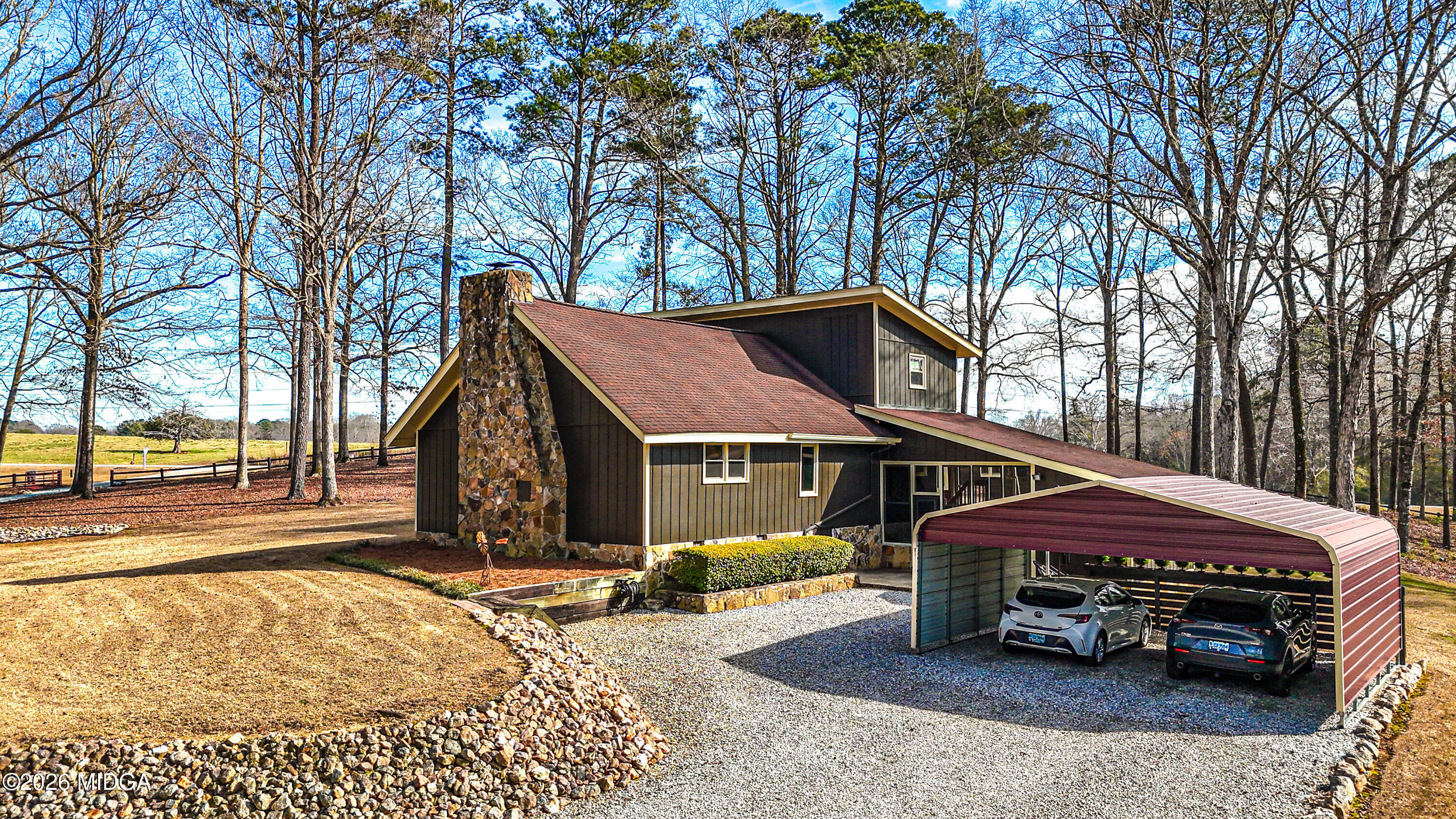 523 Fredonia Church Road Barnesville, GA 30204 - Photo 1 of 78 a front view of a house with garden