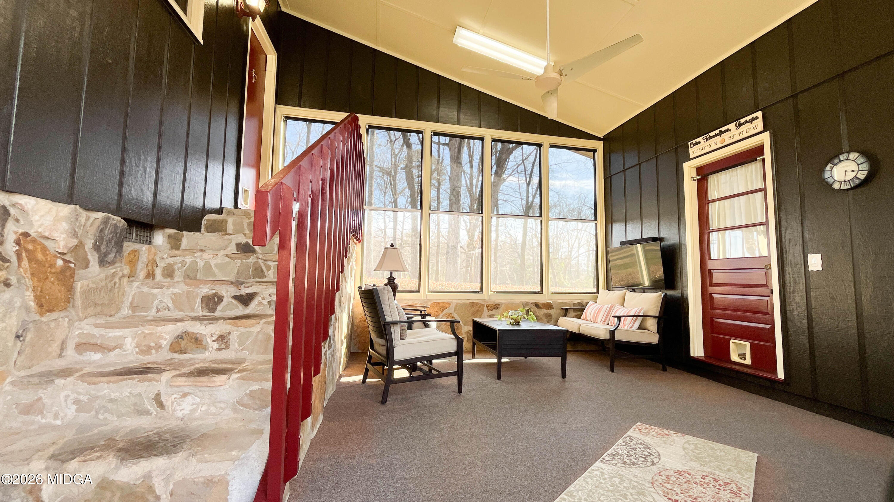 523 Fredonia Church Road Barnesville, GA 30204 - Photo 62 of 78 a living room with furniture and a large window