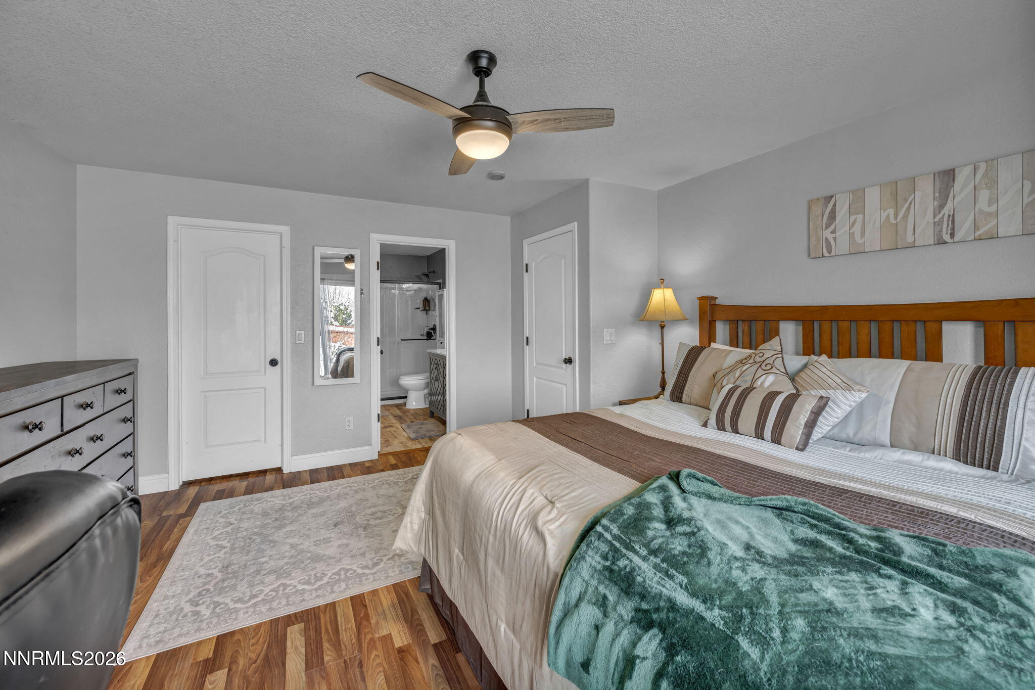 18270 Cedar View Court Reno, NV 89508 - Photo 18 of 48 a spacious bedroom with a bed and a view of bedroom