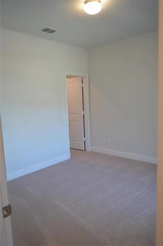 a view of empty room