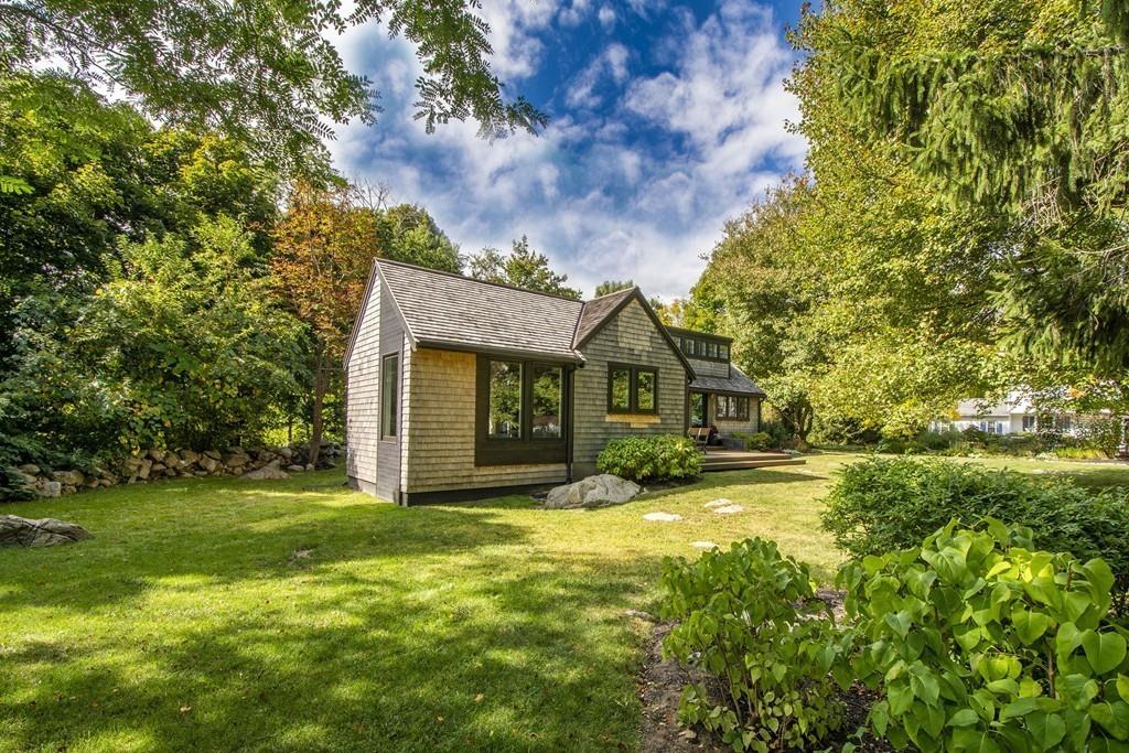 6 Turner Road Scituate, MA 02066 - Photo 27 of 28 a view of a big house with a big yard and large trees