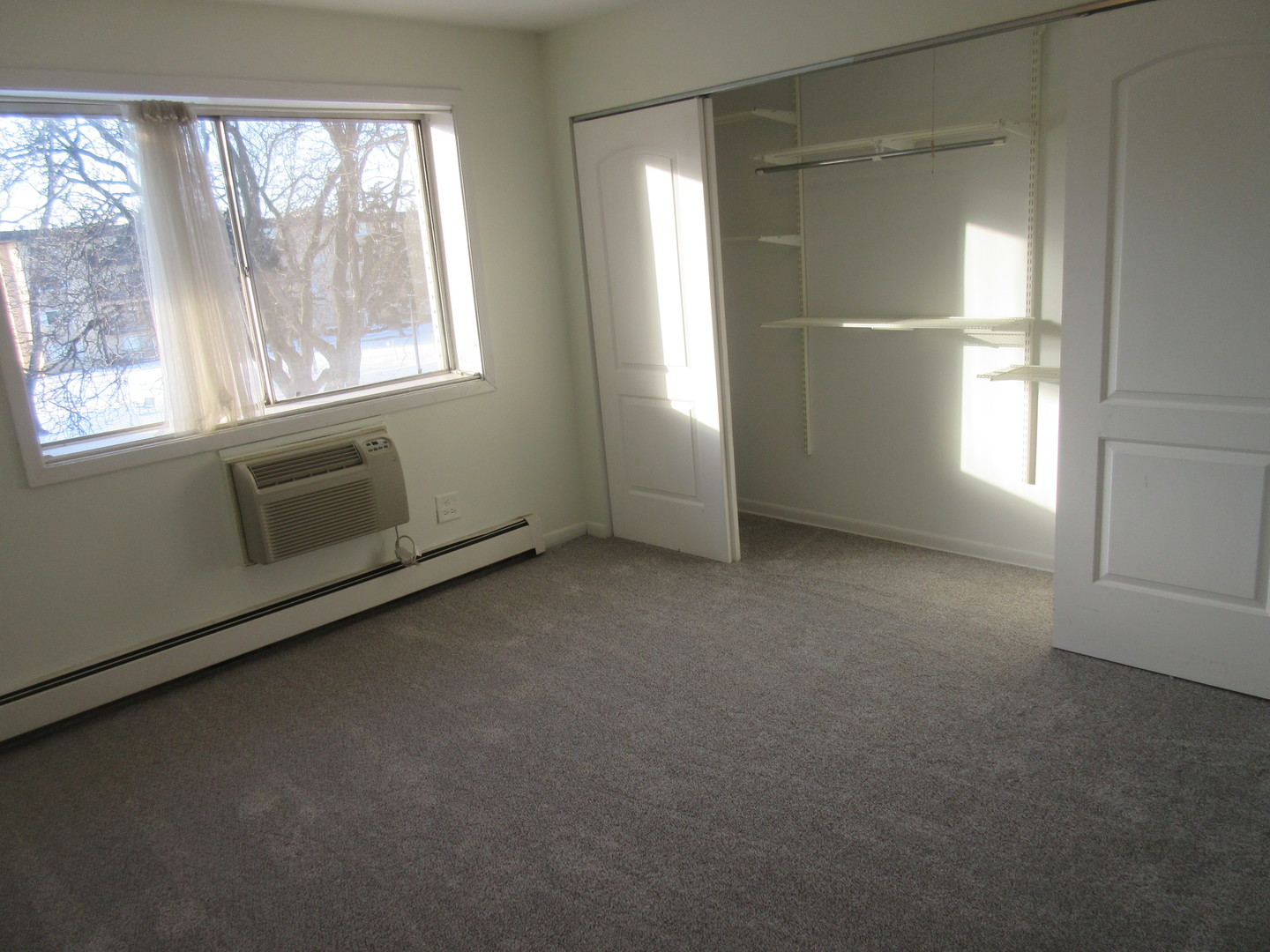 2214 South Goebbert Road, Unit 382 Arlington Heights, IL 60005 - Photo 9 of 9 an empty room with windows and closet