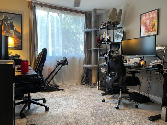 1200 Scotia Drive, Unit 305 Hypoluxo, FL 33462 - Photo 13 of 28 a view of a workspace with furniture and a window