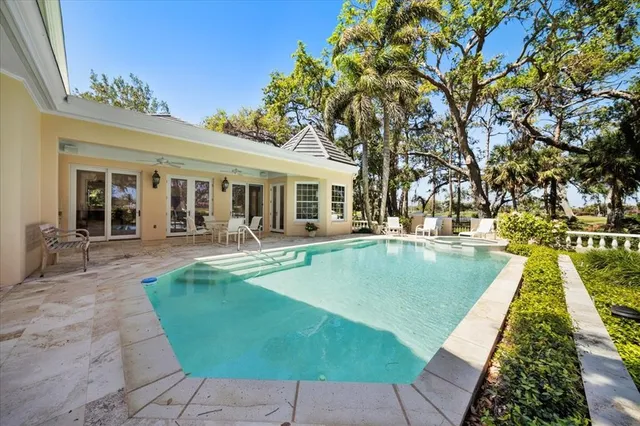 a view of a house with a big yard