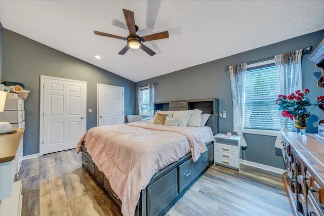 a view of a house with a back yard