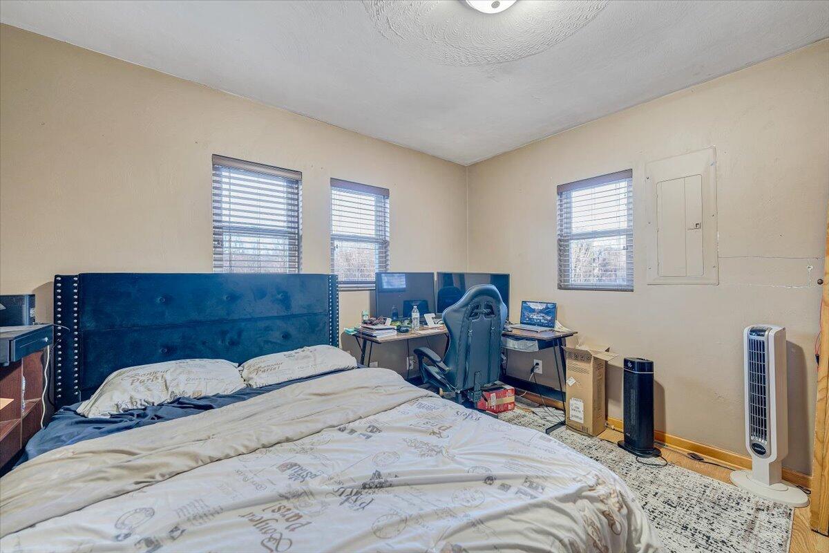 2412 Quarterwood Road Montvale, VA 24122 - Photo 29 of 48 a bedroom with a bed and a television