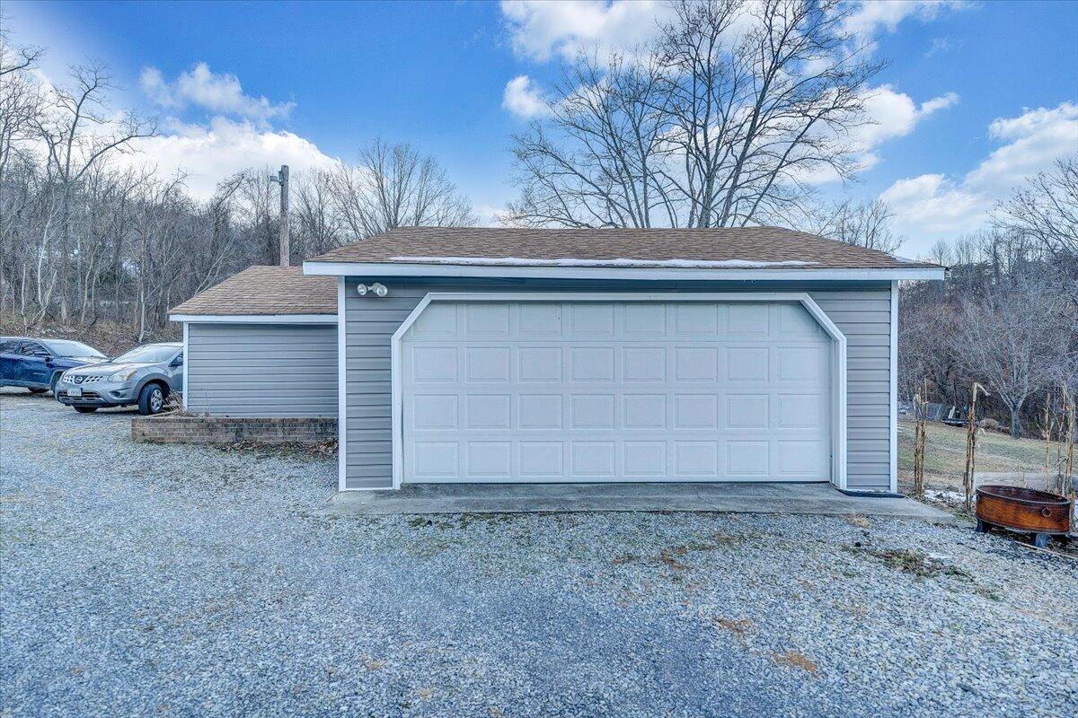 2412 Quarterwood Road Montvale, VA 24122 - Photo 38 of 48 a view of a house with a back yard