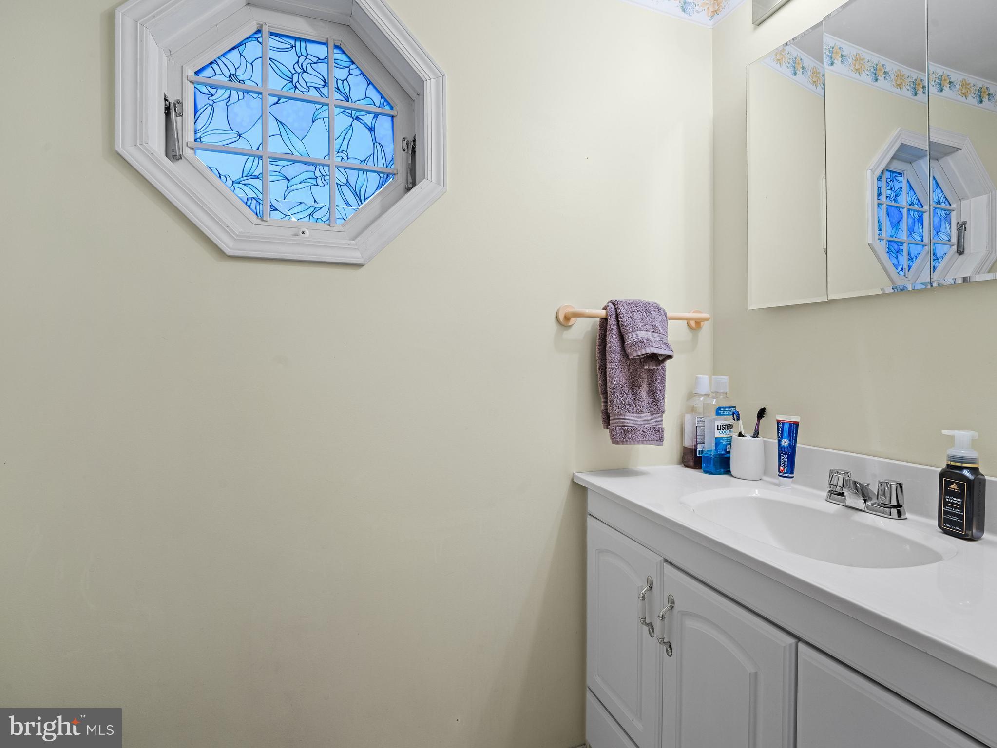 102 Queen Anne Road Glen Burnie, MD 21060 - Photo 14 of 26 a bathroom with a sink and a mirror
