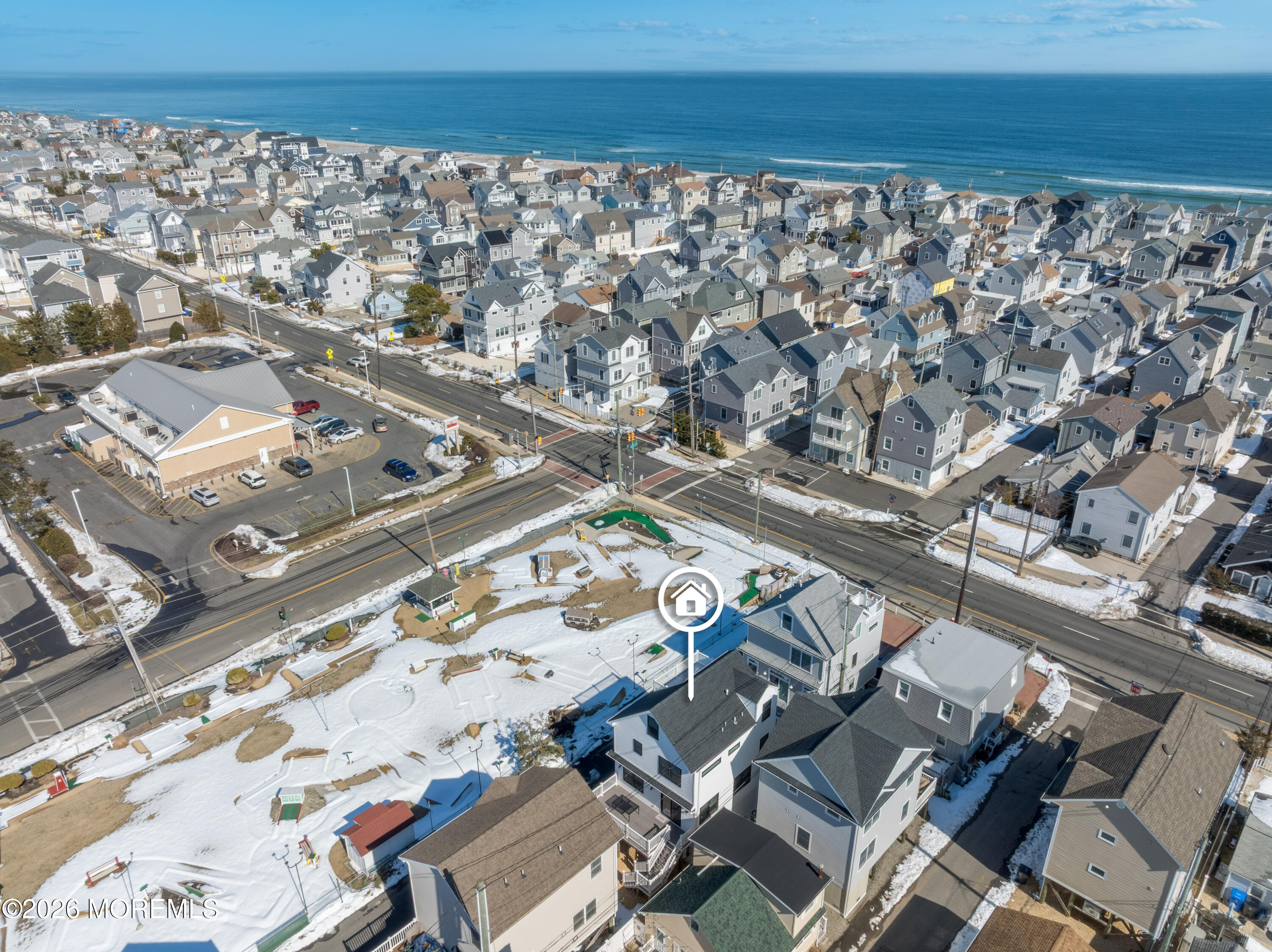 155 West Atlantic Way Lavallette, NJ 08735 - Photo 2 of 53 an aerial view of a city