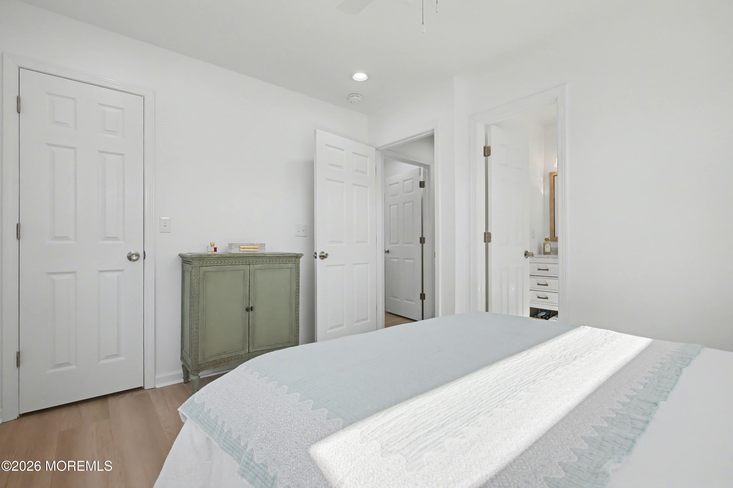 155 West Atlantic Way Lavallette, NJ 08735 - Photo 36 of 53 a bedroom with a bed and a view