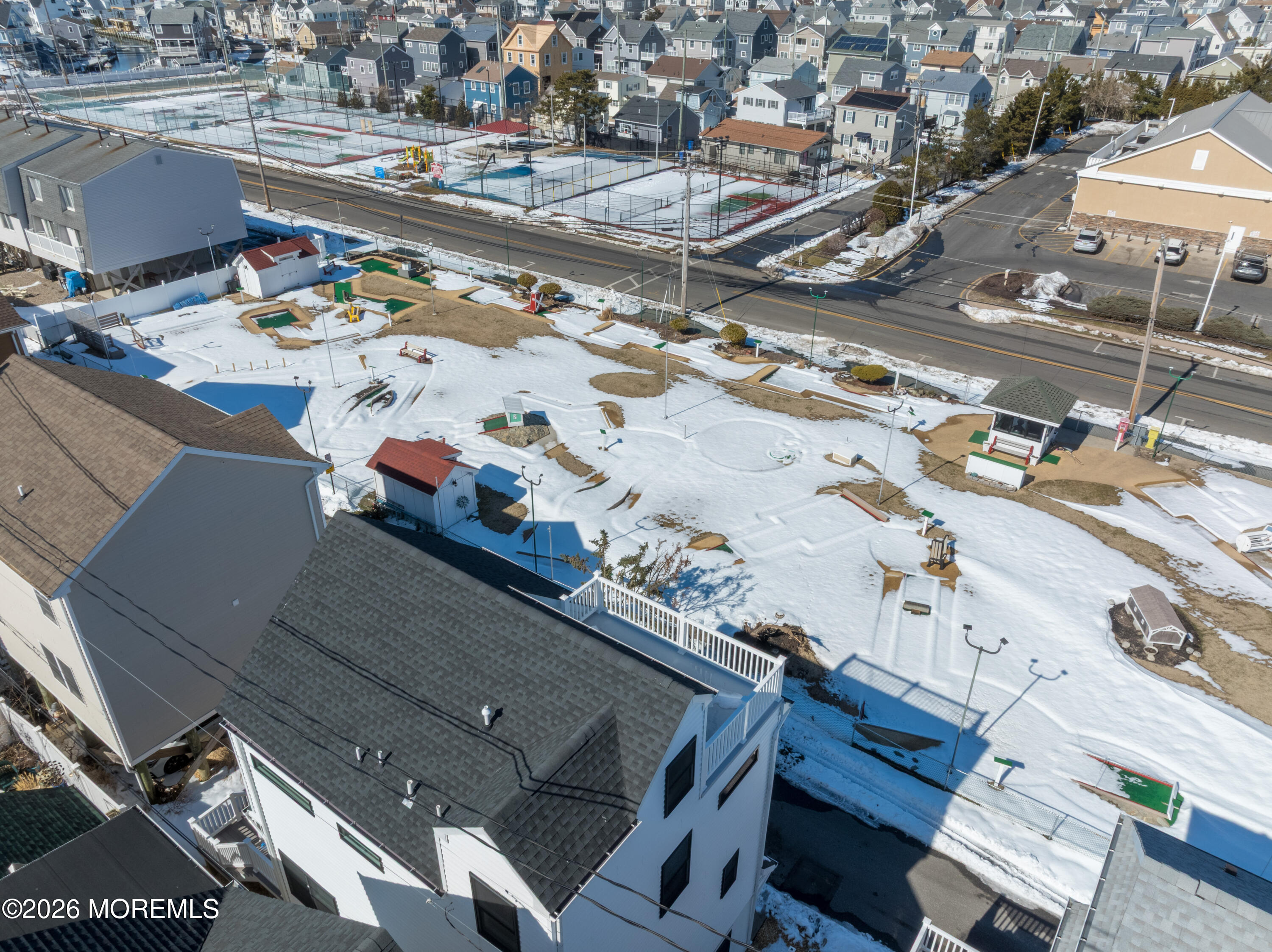 155 West Atlantic Way Lavallette, NJ 08735 - Photo 46 of 53 an aerial view of a city