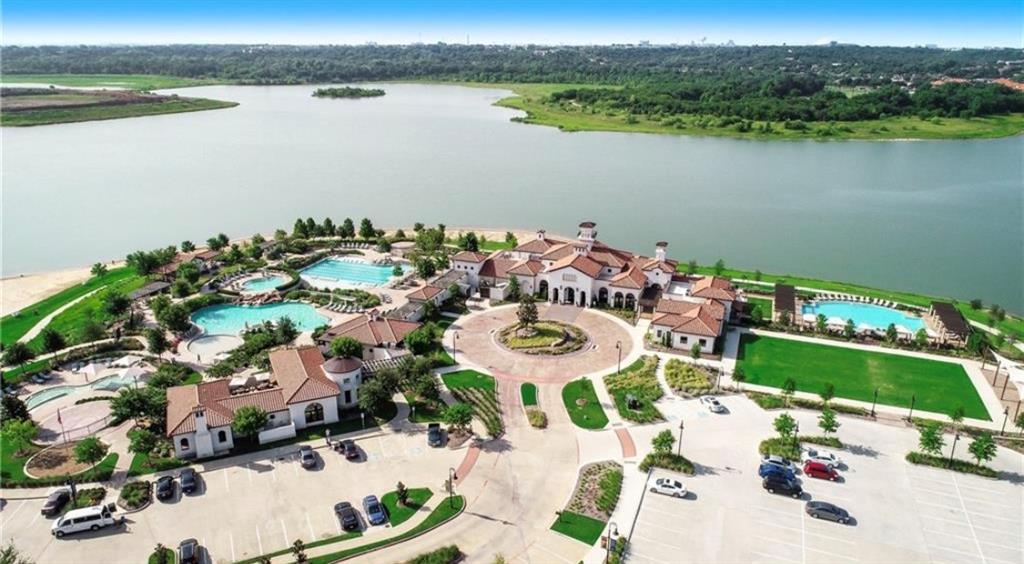 4215 Snow Goose Trail Arlington, TX 76005 - Photo 30 of 40 Aerial view of property's location with a pool and a nearby body of water