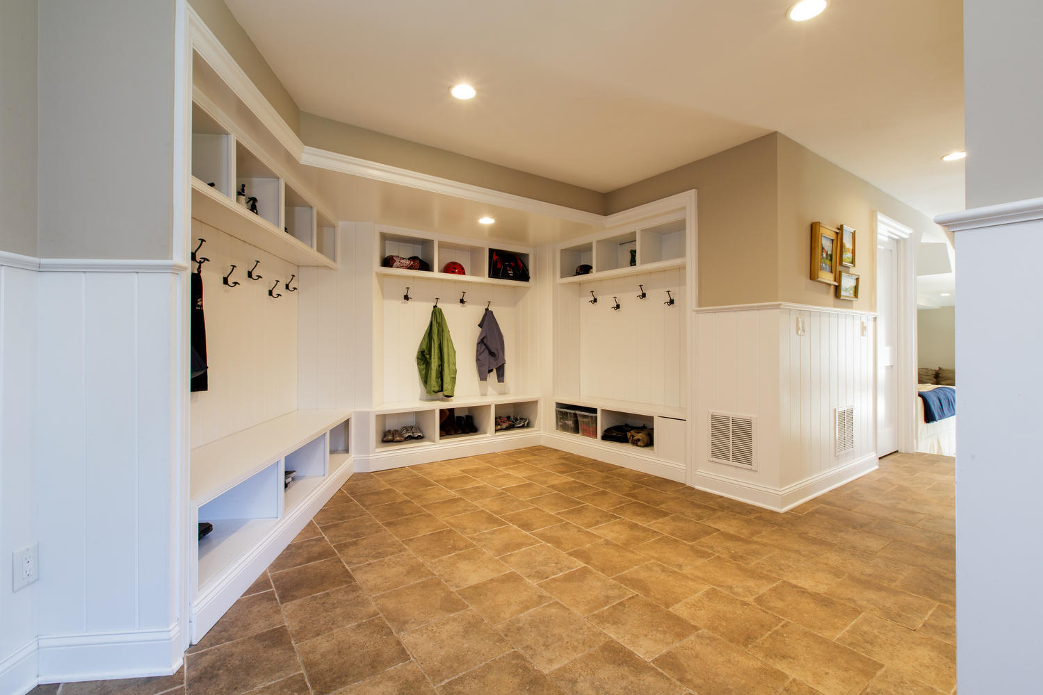 81 Parish Road New Canaan, CT 06840 - Photo 32 of 48 a view of entryway with a bed and a window