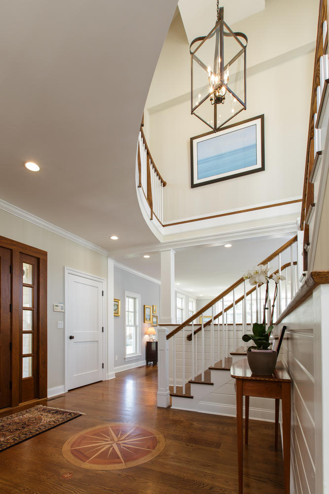 81 Parish Road New Canaan, CT 06840 - Photo 6 of 48 a view of entryway and hall with wooden floor