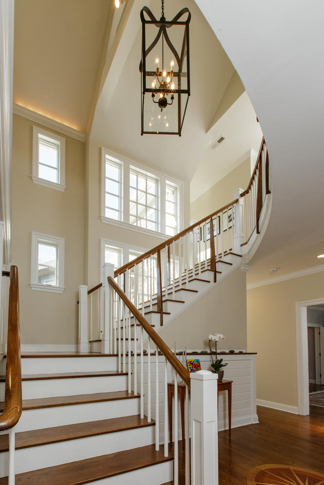 81 Parish Road New Canaan, CT 06840 - Photo 7 of 48 a view of entryway and hall with wooden floor