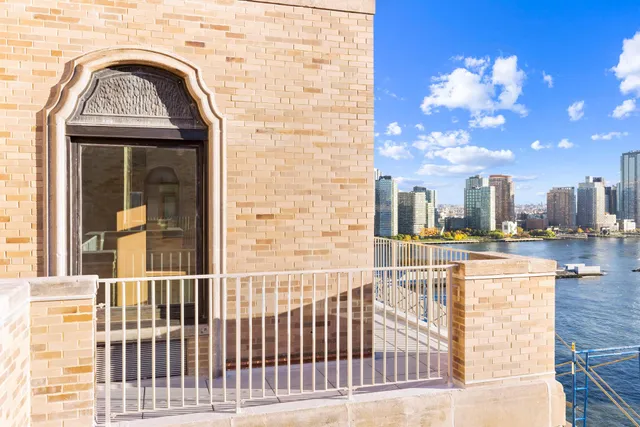 a view of a city with tall buildings