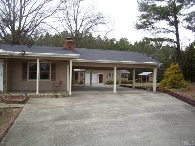 201 Cooper Branch Road Clayton, NC 27520 - Photo 2 of 12 Front view of the huge carport.