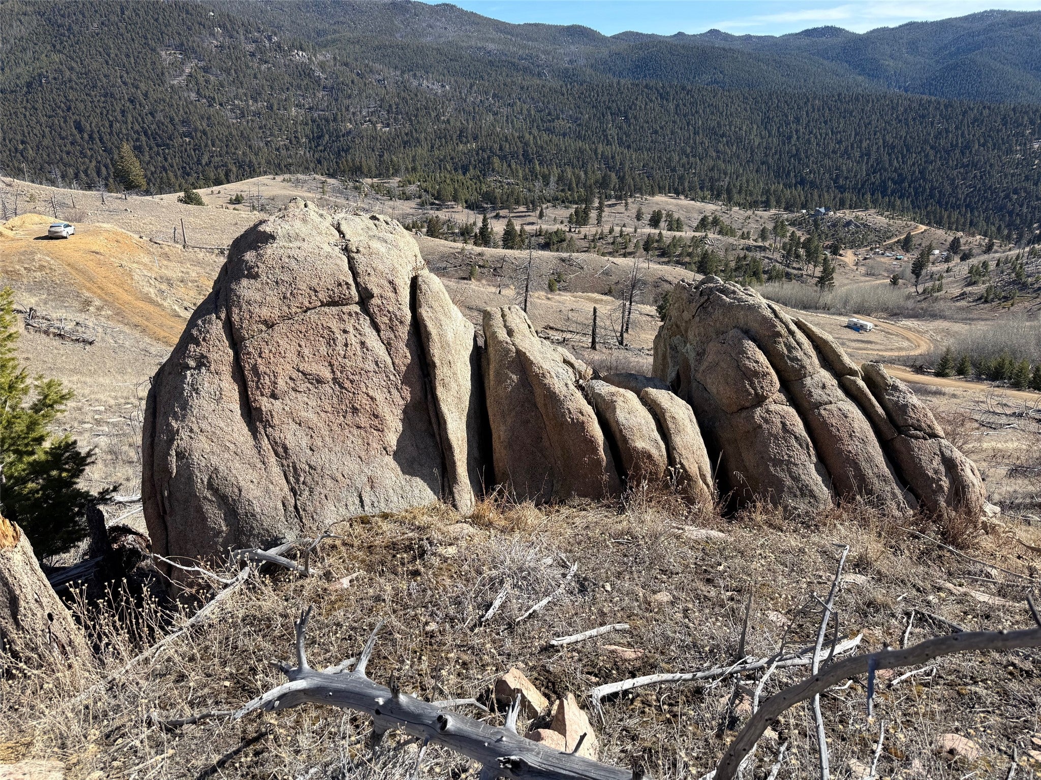 Rock outcropping