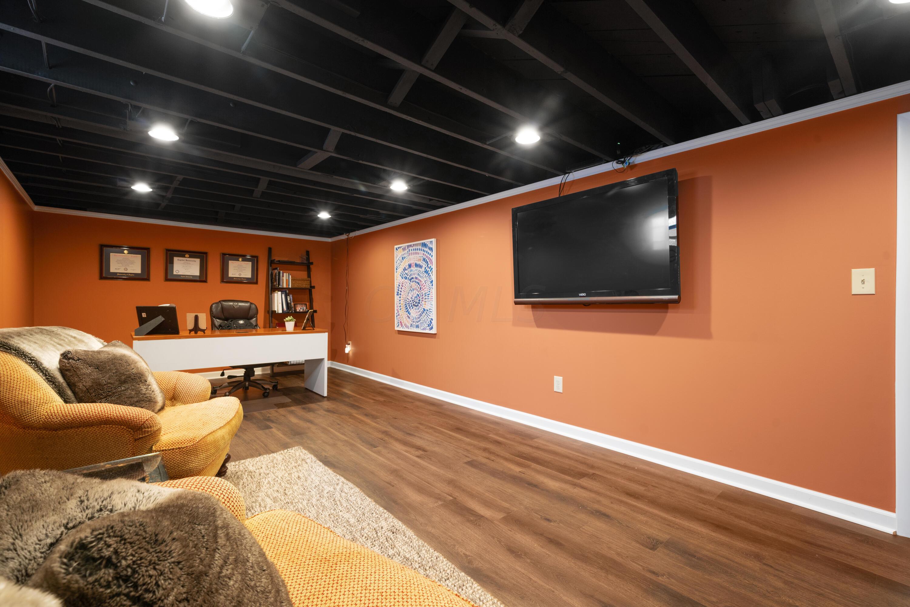3109 Edgefield Road Columbus, OH 43221 - Photo 25 of 35 Finished Lower Level Flex Space